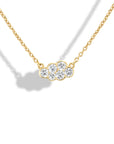Mini Diamond Cloud Necklace