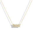 Small Diamond OG Love Cloud Necklace